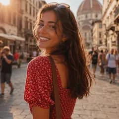 Portrait sample: florence-girl.jpg